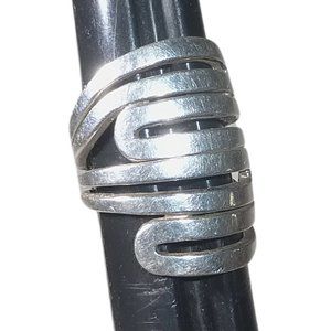 Silpada R1532 Sterling Silver Maze Ring Size 6 .925 Statement